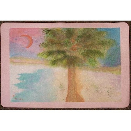 Betsy Drake Betsy Drake DM235G Palmetto Moon Doormat DM235G